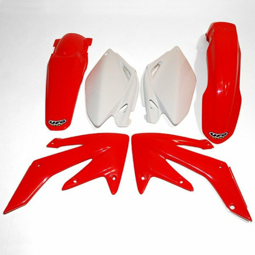 Kit plastique UFO couleur origine rouge/blanc Honda CRF250R - 1086940001
