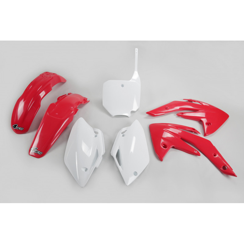 Kit plastique UFO couleur origine (07-22) - Honda CRF150R/150F Kit plastique UFO couleur origine (07-22) - Honda CRF150R/150F