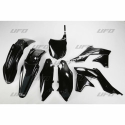Kit plastique UFO noir Kawasaki KX250F - 1087266001