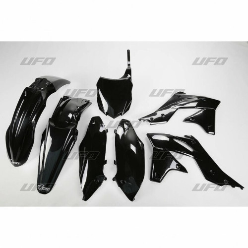 Kit plastique UFO noir Kawasaki KX250F - 1087266001