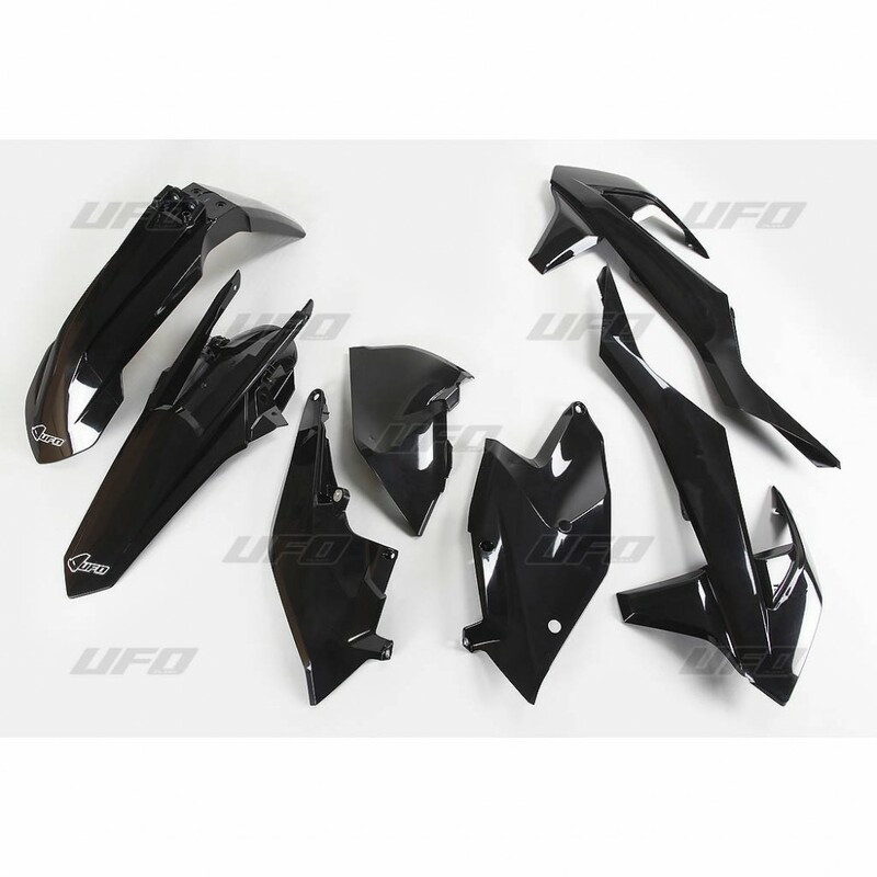 Kit plastique UFO noir KTM - 1087441001