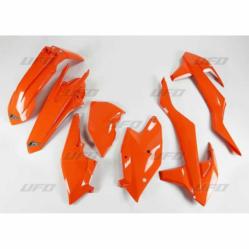 Kit plastique UFO orange KTM - 1087441004