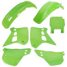 Kit plastiques POLISPORT couleur origine - Kawasaki KX 125 (90-91) - 1120680001