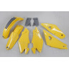 Kit plastique UFO couleur origine jaune/gris Husqvarna CR125/250 - 1087043001