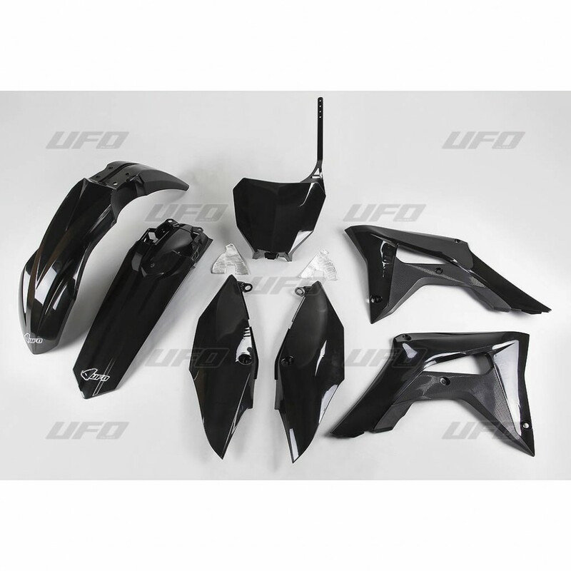 Kit plastique UFO noir Honda CRF450R - 1086953001
