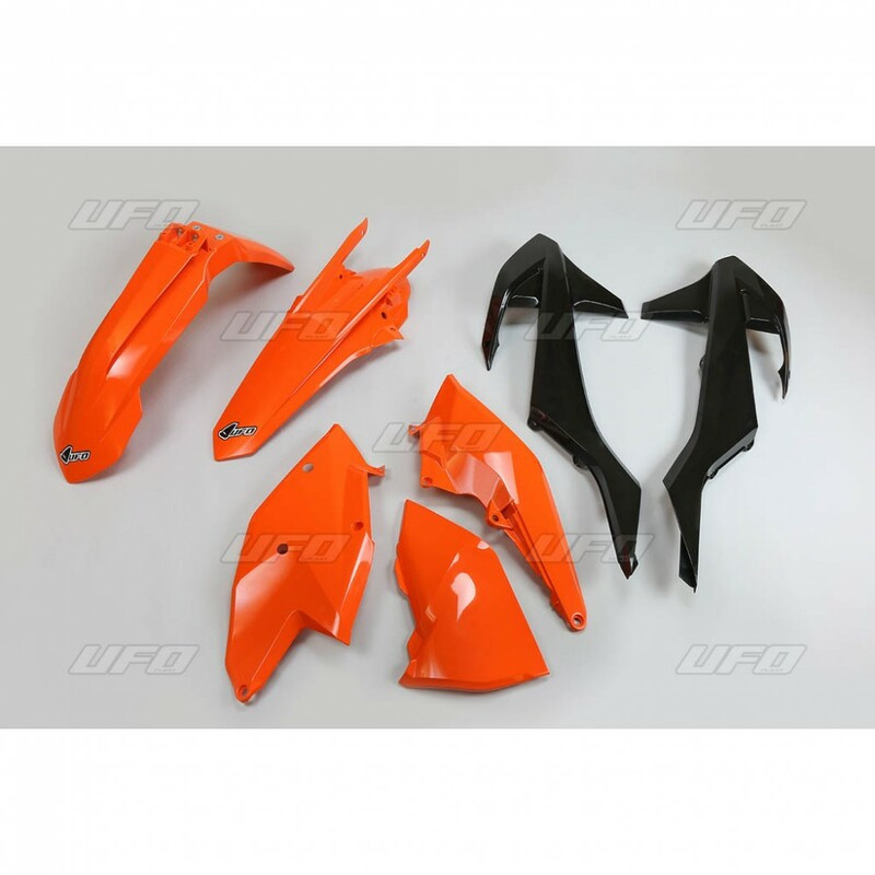 Kit plastique UFO origine (2017) orange/noir/blanc KTM - 1055778