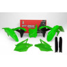 Kit plastique RACETECH vert fluo/noir Kawasaki KX250F - 1087992004