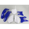 Kit plastique UFO couleur origine bleu/blanc Yamaha YZ125/144/250 - 1087918003