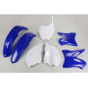Kit plastique UFO couleur origine bleu/blanc Yamaha YZ125/144/250 - 1087919003