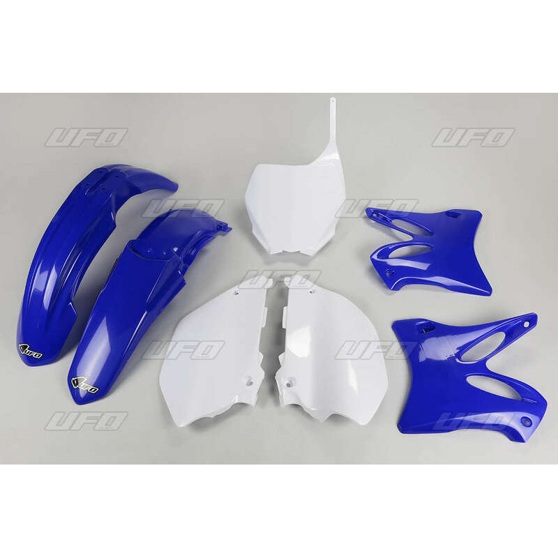 Kit plastique UFO couleur origine bleu/blanc Yamaha YZ125/144/250 - 1087919003