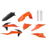 Kit plastique POLISPORT couleur origine - KTM EXC/EXC-F - 1119671001