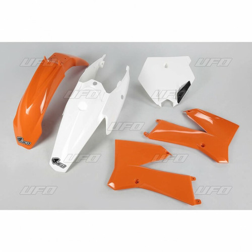 Kit plastique UFO couleur origine orange/blanc KTM SX85 - 1087431001