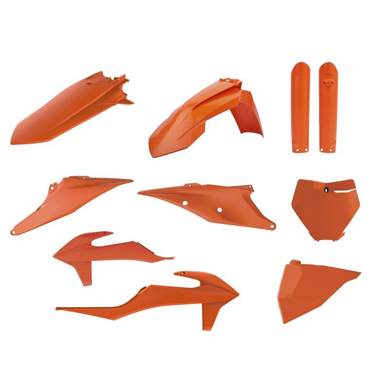 Kit Plastiques POLISPORT orange KTM - 1092574