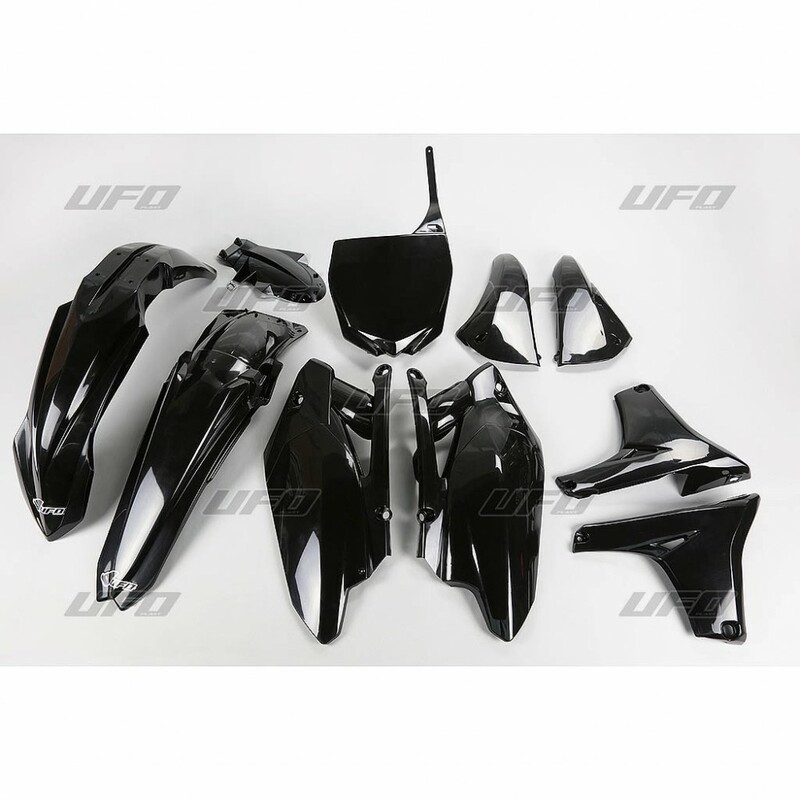Kit plastique UFO noir Yamaha YZ450F - 1087931001