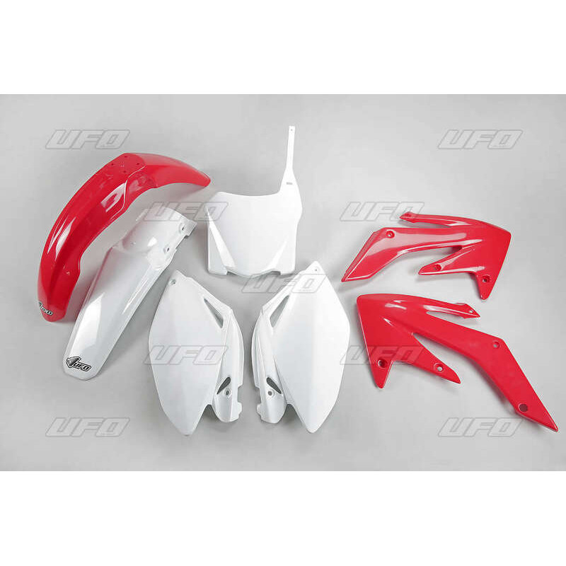 Kit plastique UFO couleur origine rouge/blanc (2009) Honda CRF250R - 1086947001