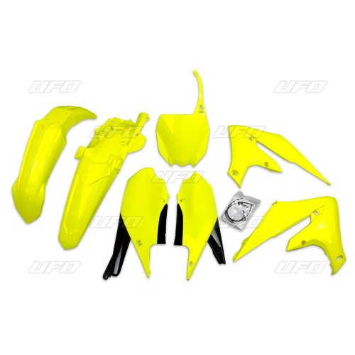 Kit plastique UFO jaune fluo Yamaha YZ450F - 1087943005