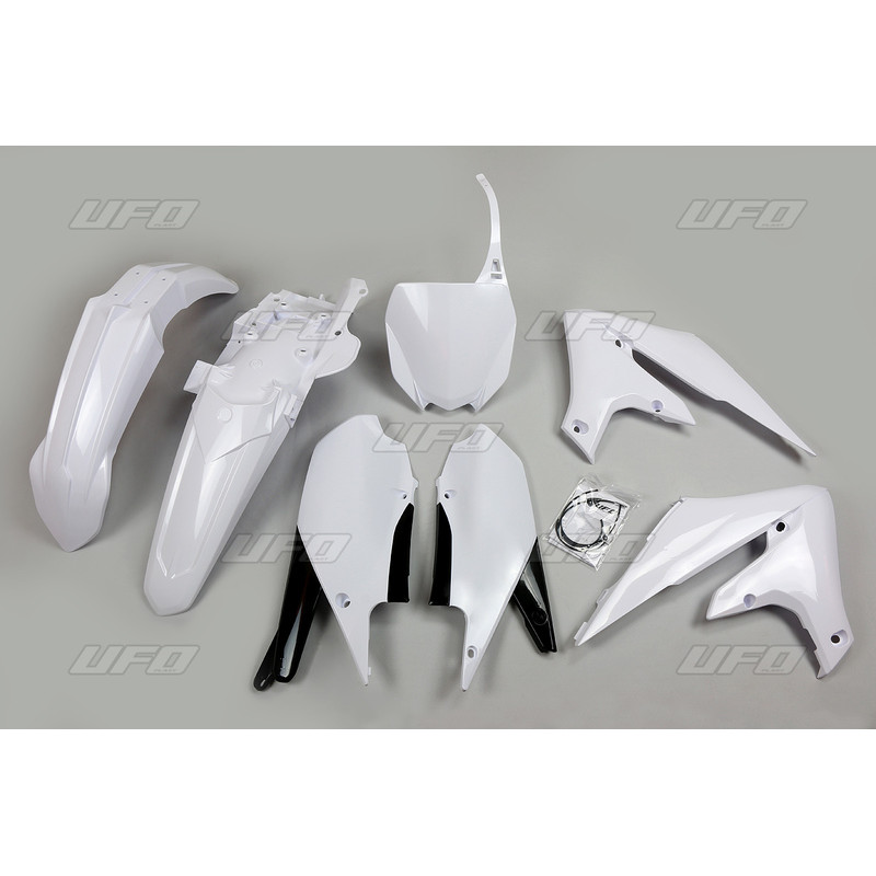 Kit plastique UFO blanc Yamaha YZ450F - 1087943002