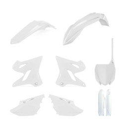 Kit Plastiques POLISPORT blanc Yamaha YZ125/250 - 1092575