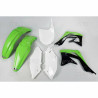 Kit plastique UFO couleur origine vert/noir/blanc Kawasaki KX450F - 1087264001
