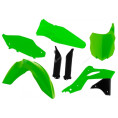 Kit plastique RACETECH vert fluo Kawasaki KX250F Kit plastique RACETECH vert fluo Kawasaki KX250F