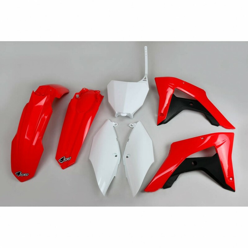 Kit plastique UFO couleur origine (2017) Honda CRF450RX Kit plastique UFO couleur origine (2017) Honda CRF450RX