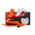 Kit plastique POLISPORT avec cache boîte à air/plaques latérales couleur origine (2016) KTM SX65 Kit plastique POLISPORT avec cache boîte à air/plaques latérales couleur origine (2016) KTM SX65