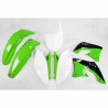 Kit plastique UFO couleur origine vert/noir/blanc Kawasaki KX450F - 1087263001