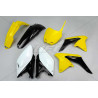 Kit plastique UFO couleur origine jaune/noir/blanc Suzuki RM-Z250 - 1087728003