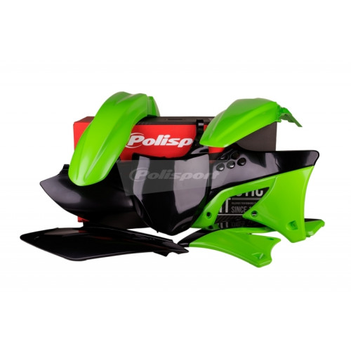 Kit plastique POLISPORT couleur origine (2012) Kawasaki KX250F - 1086106002