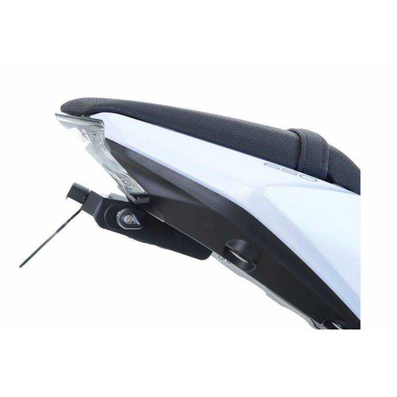 Support de plaque R&G RACING noir Kawasaki Z650 - 1082982001