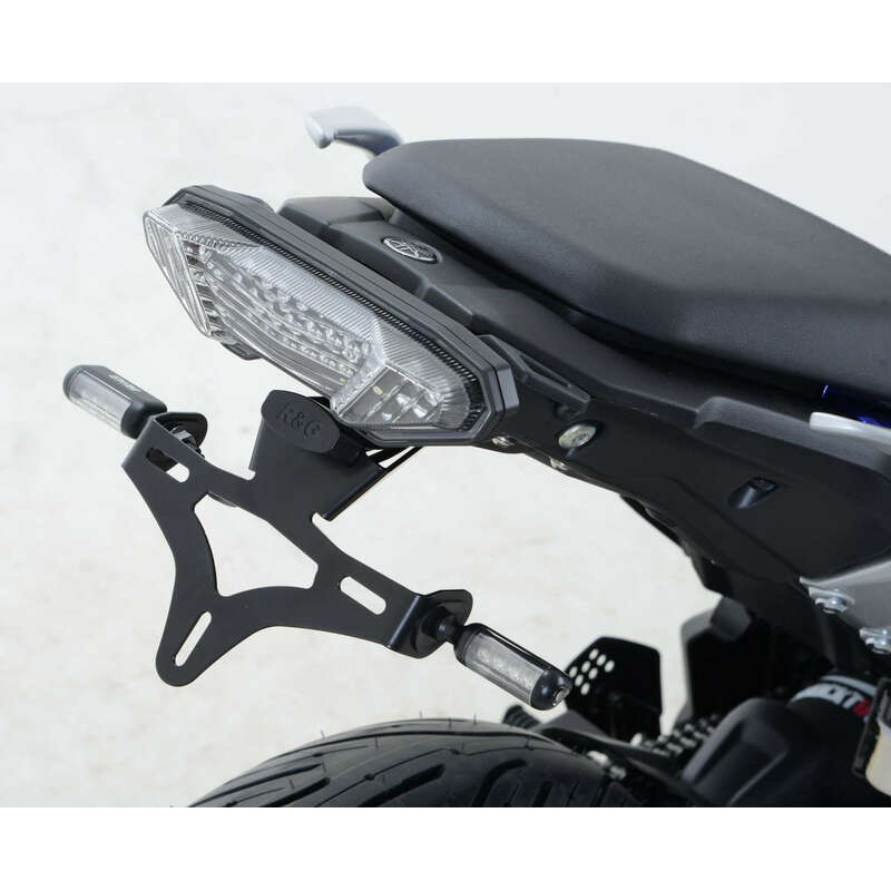Support de plaque R&G RACING noir Yamaha Tracer 700 - 1082975001