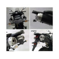 Support de plaque R&G RACING noir Yamaha XT660Z Tenere Support de plaque R&G RACING noir Yamaha XT660Z Tenere