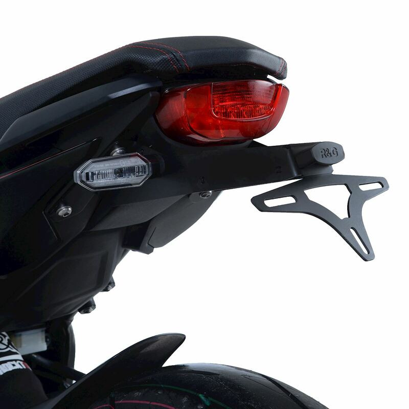 Support de plaque R&G RACING noir Honda CB650R - 1083031001