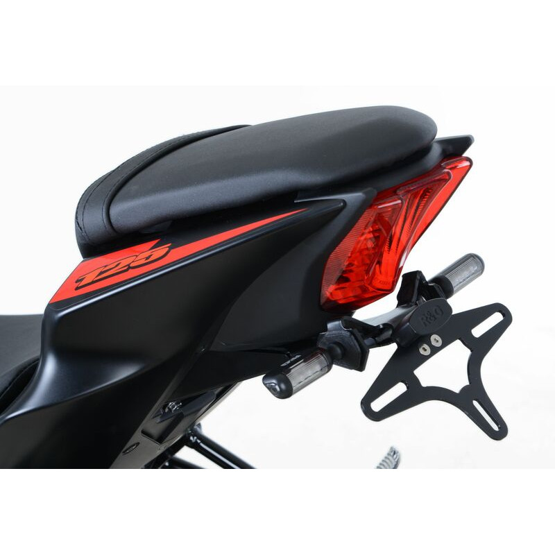 Support de plaque R&G RACING noir Suzuki GSX-R125 - 1083005001