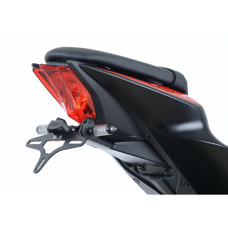 Support de plaque R&G RACING noir Suzuki GSX-R125 - 1083005001