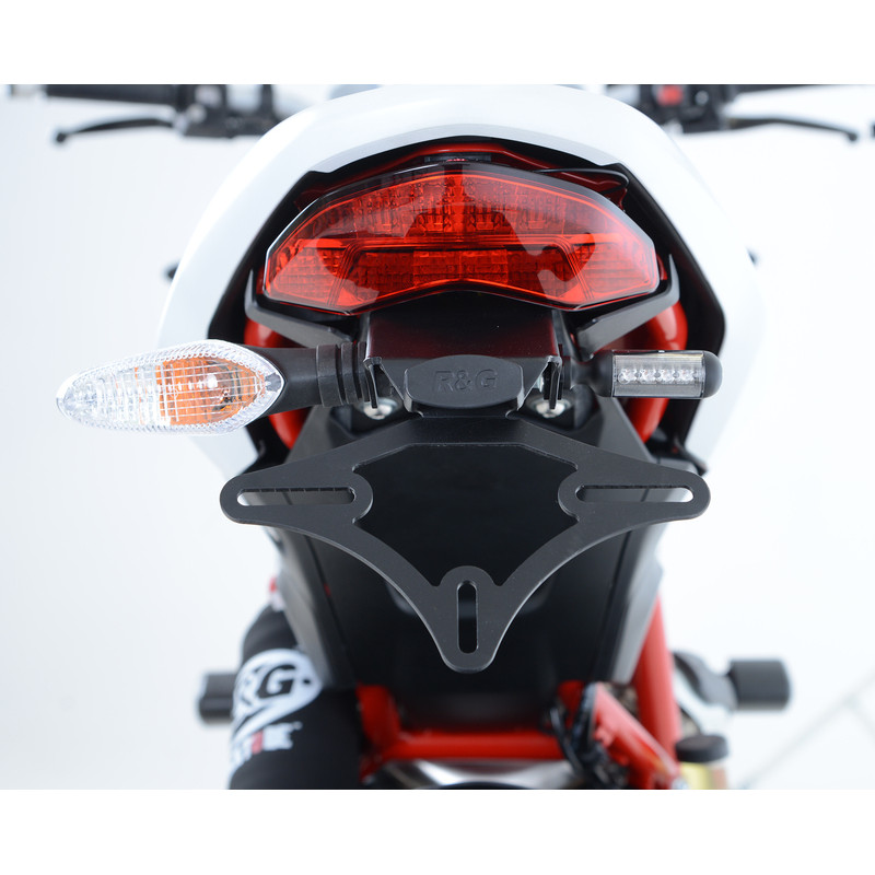 Support de plaque R&G RACING noir Ducati Monster 797 - 1082996001