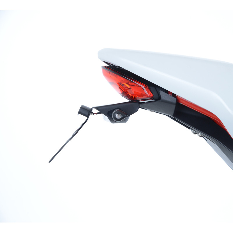 Support de plaque R&G RACING noir Ducati Monster 797 - 1082996001