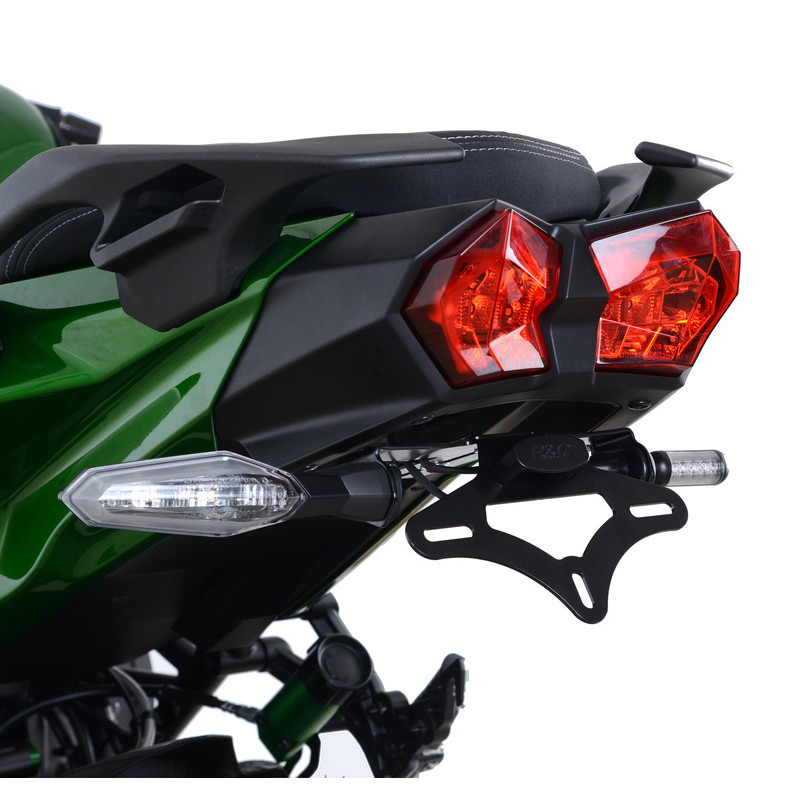 Support de plaque R&G RACING noir Kawasaki H2 SX - 1083012001