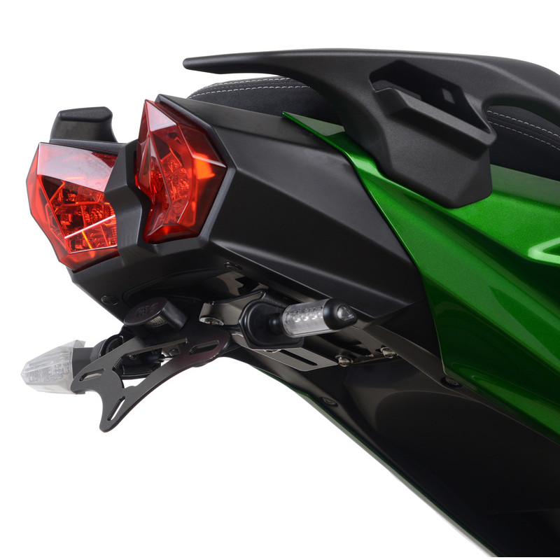 Support de plaque R&G RACING noir Kawasaki H2 SX - 1083012001