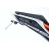 Support de plaque R&G RACING noir KTM Duke - 1091516