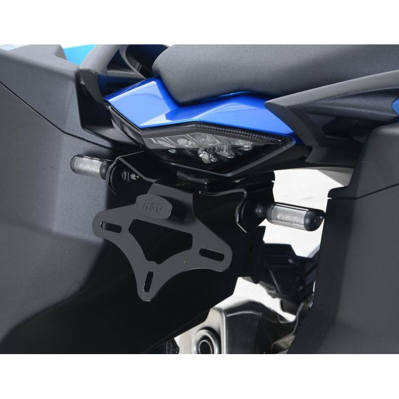 Support de plaque R&  noir Kawasaki Z1000SX Tourer - 1082957001