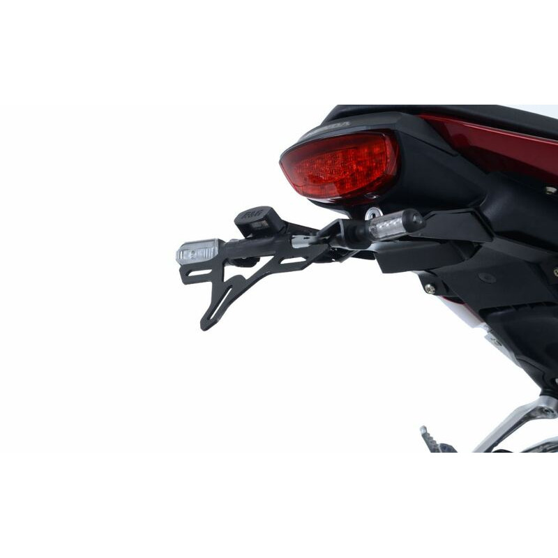 Support de plaque R&G RACING noir Honda CB125R - 1083018001