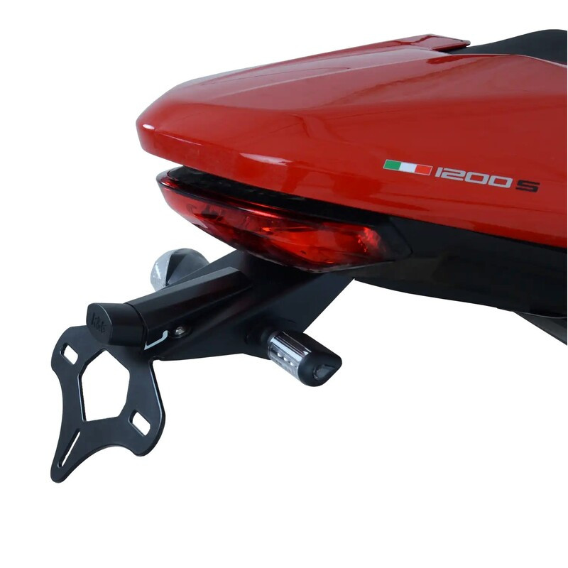 Support de plaque R&G RACING noir Ducati Monster 1200R - 1083015001