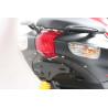 Support de plaque R&G RACING noir Aprilia SR50 - 1082838001