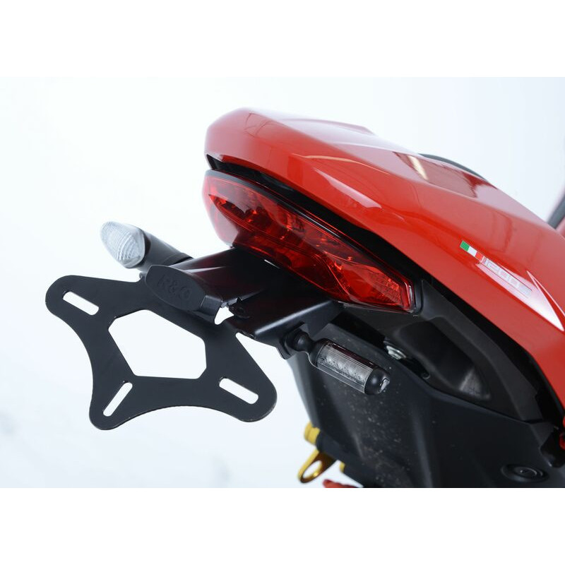 Support de plaque R&G RACING noir Ducati - 1082989001