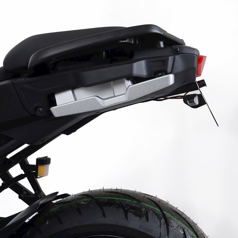 Support de plaque R&G RACING noir - Yamaha Tracer 9 GT - 1113829