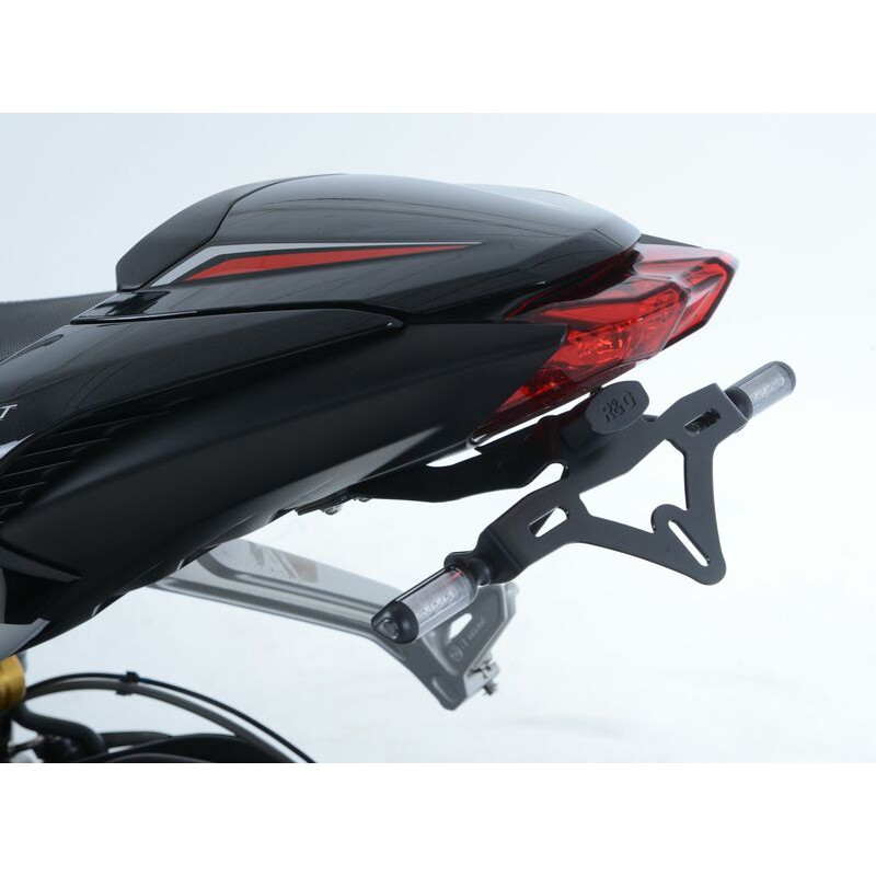 Support de plaque R&G RACING noir Triumph - 1082909001