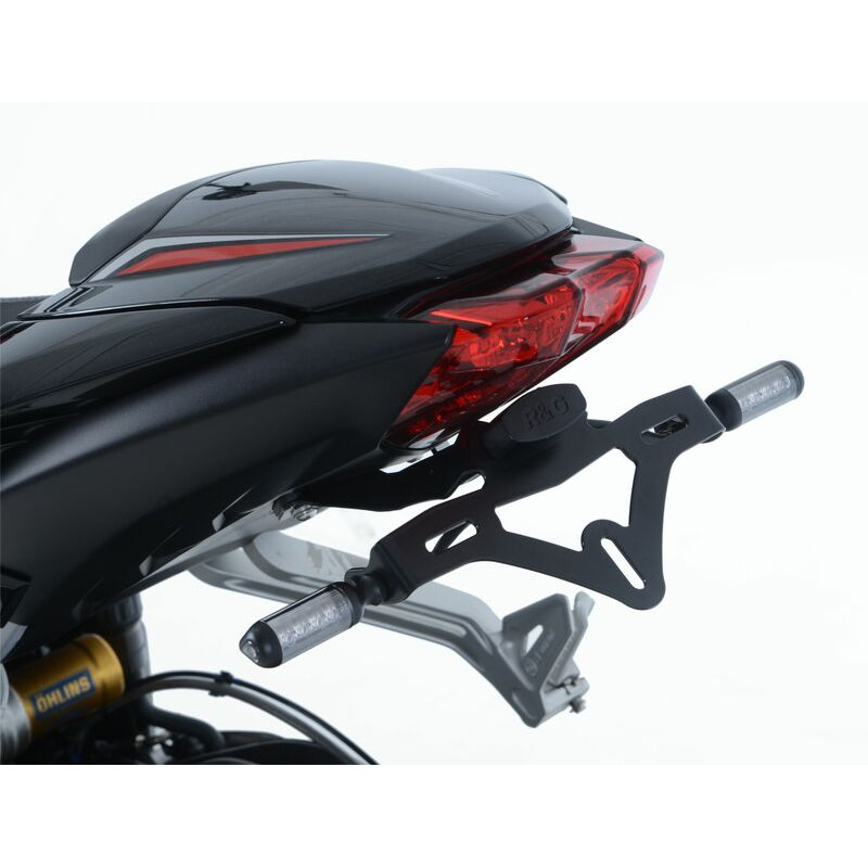 Support de plaque R&G RACING noir Triumph - 1082909001
