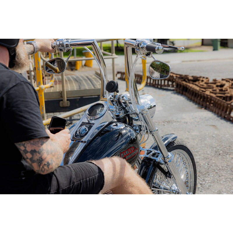 Support de montage guidon QUAD LOCK Pro Chrome - large pour guidons FATBAR / spécial CUSTOM - 1126876