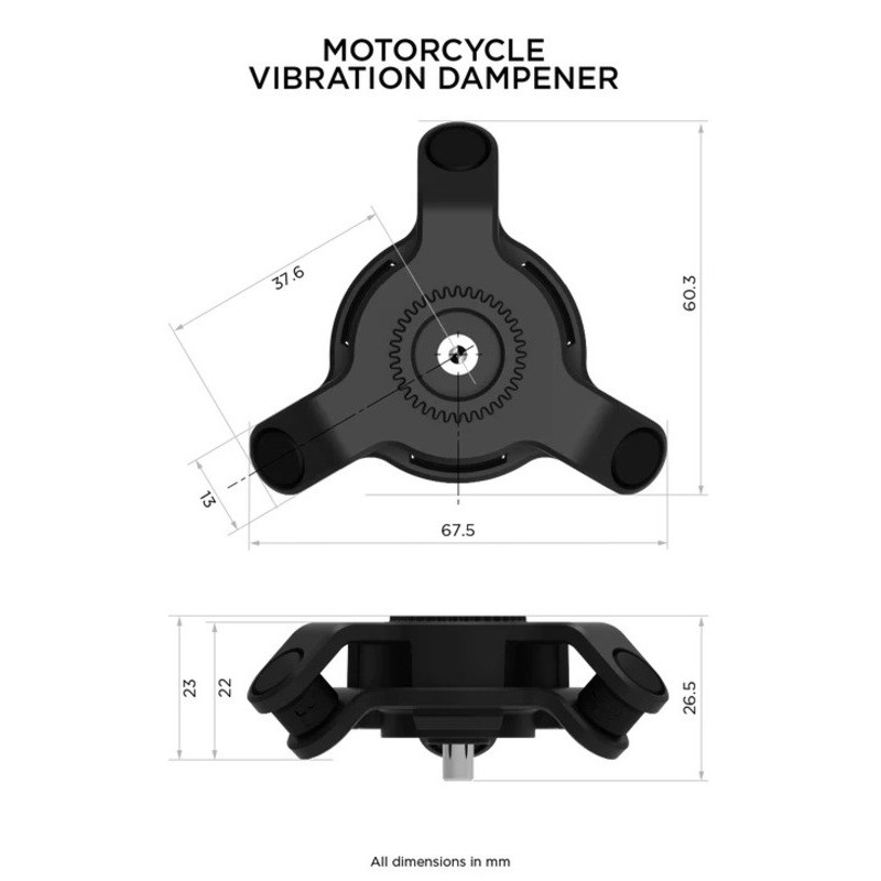 Amortisseur de vibrations QUAD LOCK - 1118106